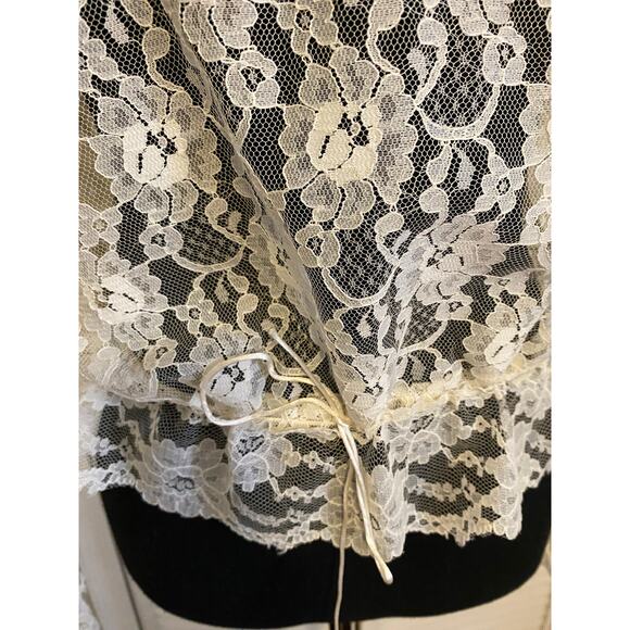 Vintage 1970s Victorian Look Lace‎ Blouse - Picture 8 of 8